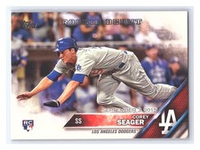 2016 Topps Update #US279 Corey Seager (RC) Rookie Card  Los Angeles Dodgers