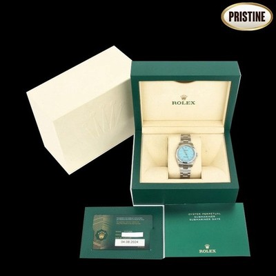Rolex Oyster Perpetual 31 277200 Turquoise Blue Dial Random Men's Watch