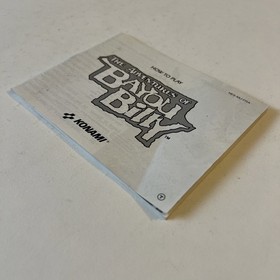 Notice Seule &ndash; The Adventures of Bayou Billy &ndash; Nintendo NES PAL - FRA - TBE