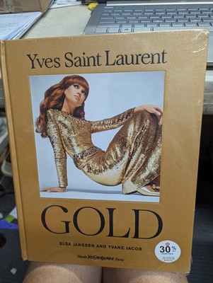 SEALED Yves Saint Laurent: Gold by Yvane Jacob, Elsa Janssen (2023, Hardcover