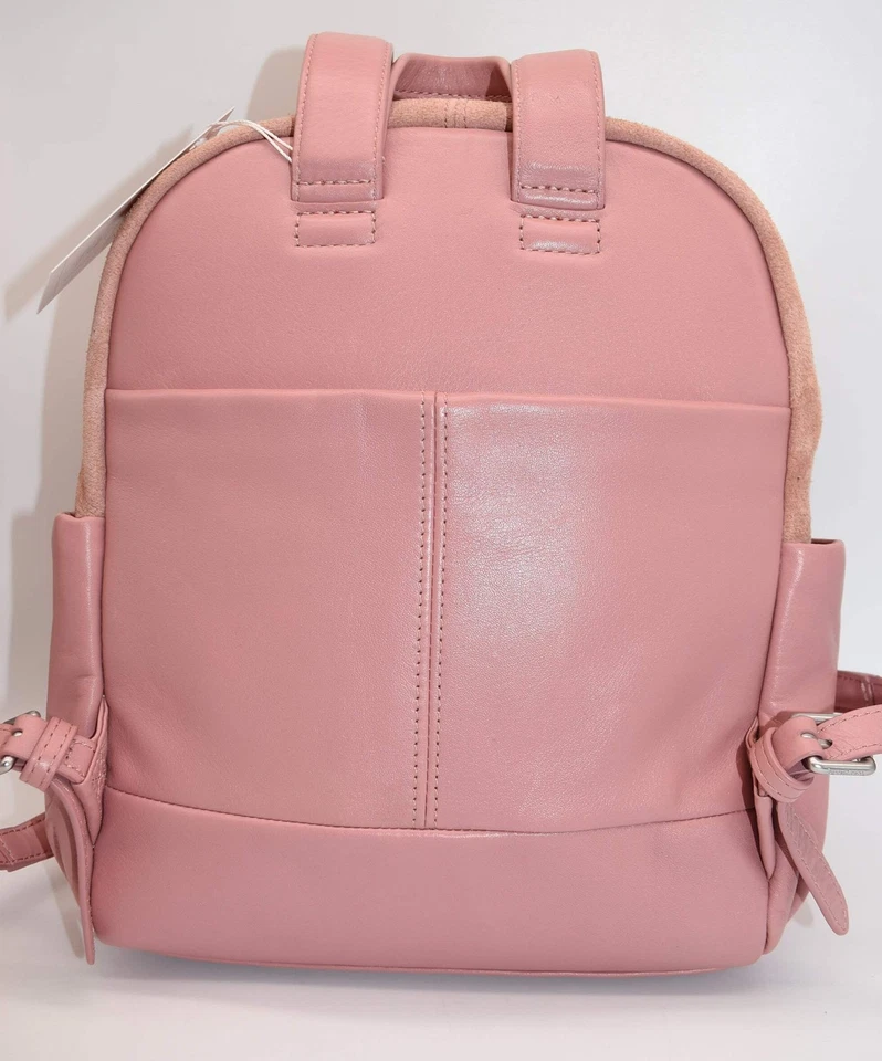 Mochila de mano Vera Bradley de gamuza y cuero en rosa vintage Foto 4 de 4