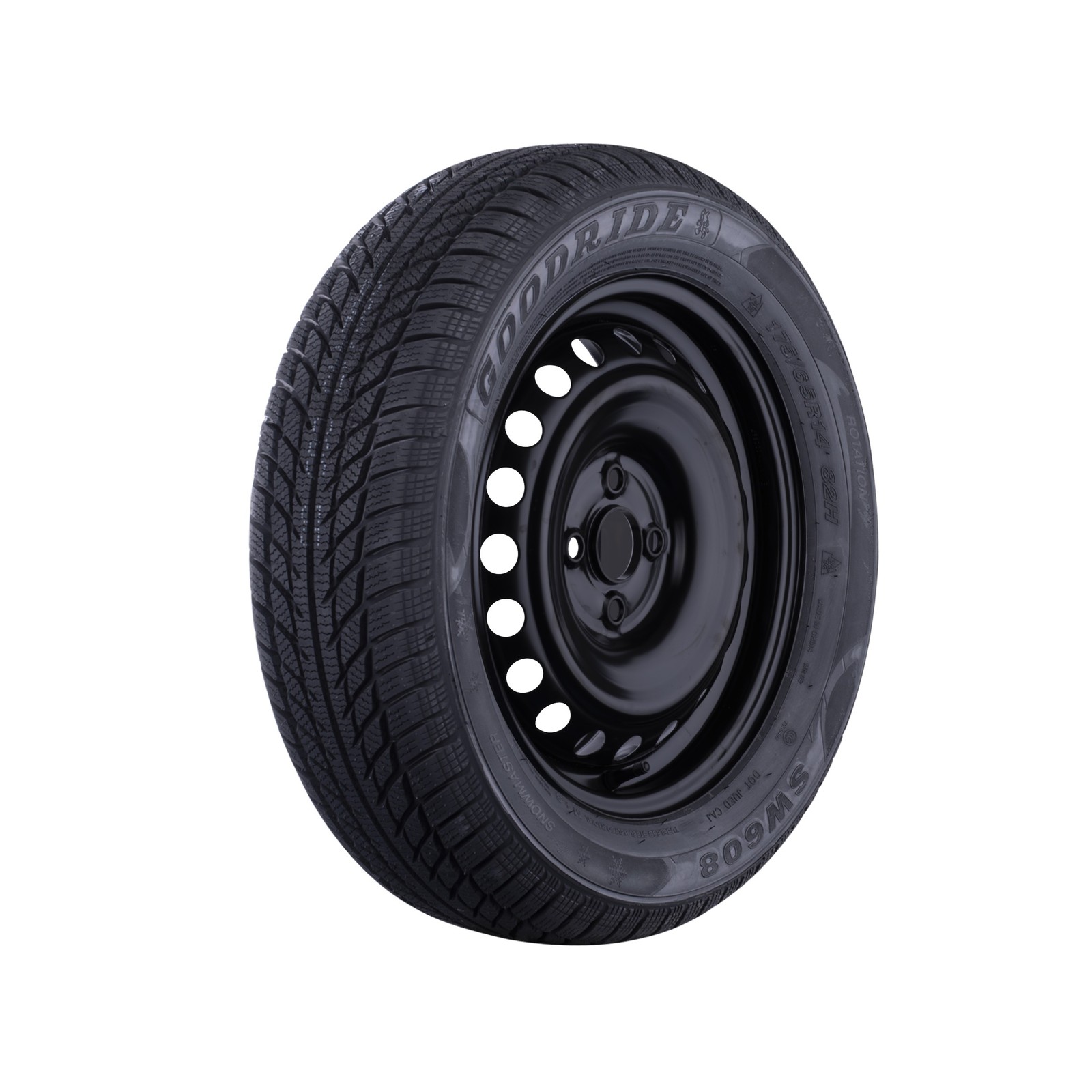 4x Alu Winterräder für Subaru Justy Reifen 175/65R14 Goodride - Bild 12