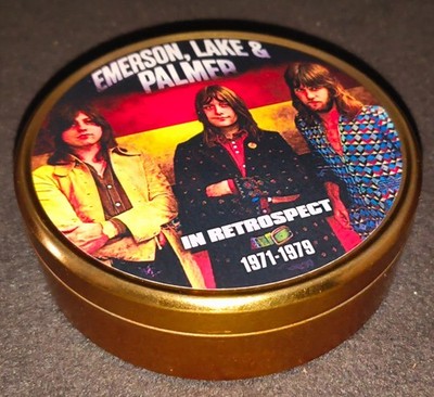 Emerson, Lake And Palmer 1971-1979 10 CD 1 DVD Collectible Metal Canister NEW