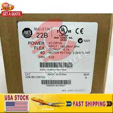 Allen-Bradley 22B-B012N104 PowerFlex 40 Series AC Driver US Free Tax