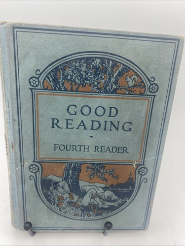 1927 Good Reading Fourth Reader By John M Manly Scribner’s Sons Hardcover Book - Picture 2 of 20