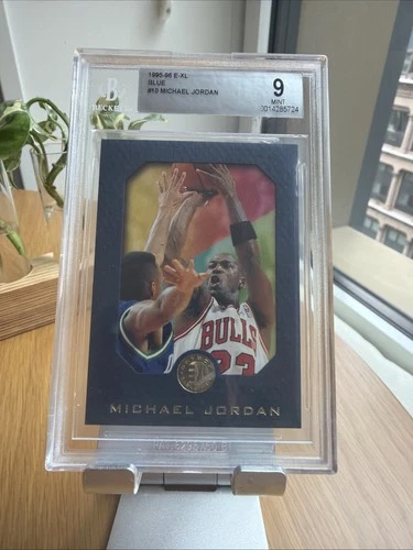 1995-96 Skybox E-XL Blue Parallel Michael Jordan Card #10 -  BGS 9 Mint 🔥