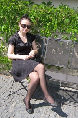 Hot Girlfriend Photo Beautiful Woman Pose Long Legs Panty Hose 4x6 Glossy Print