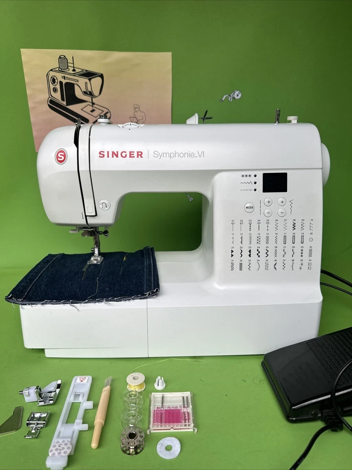 Nähmaschine Singer Symphonie 7140 Computergesteuert Top ✅ - Bild 2 von 4
