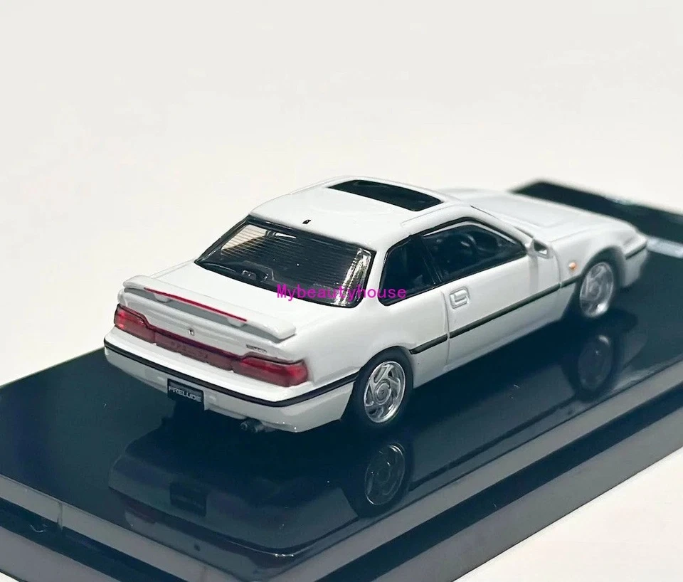 Модель автомобиля HobbyJapan 1:64 White Early Prelude BA5 Si TCV литая металлическая - Изображение 3 из 4