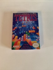 Nintendo NES TETRIS VERY GOOD CIB Complete