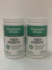 2x Physician's CHOICE Fiber and Probiotic Powder - 8.7 oz 3/27