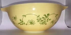 Pyrex Shenandoah Yellow Cinderella 2.5 Qt Mixing Bowl 443 NEW UNUSED VINTAGE