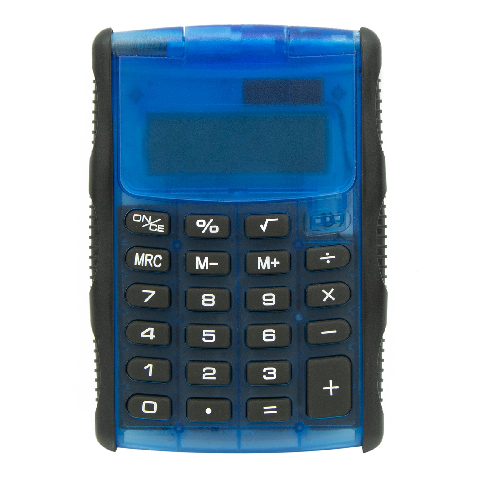 Двухпоточный флиппер-калькулятор CALC3000 5 x 3-1 / 2 синего цвета