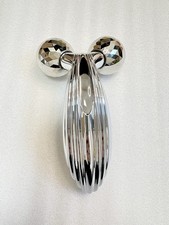 ReFa CARAT RAY Face Body Roller Facial Massage Silver Used