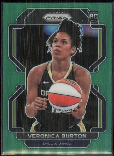 Veronica Burton 2022 Panini Prizm Veronica Burton #187 Green