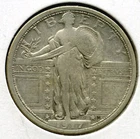 1917-S Standing Liberty Silver Quarter - Type 1 - San Francisco Mint - Q176