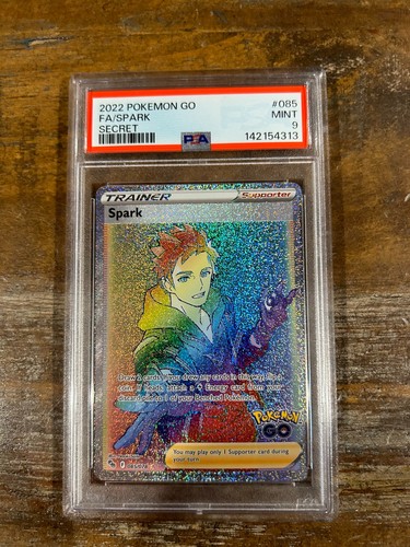 Spark graded PSA 9 for sale on eBay