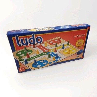 Toyland Classic Ludo Brettspiel. Nagelneue traditionelle Familie Kinder Spiele