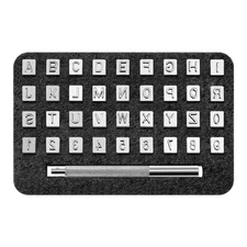  Stamping Leather Kit Craft Carving Saddle Alphabet Set DIY Making Punch ToolsmW