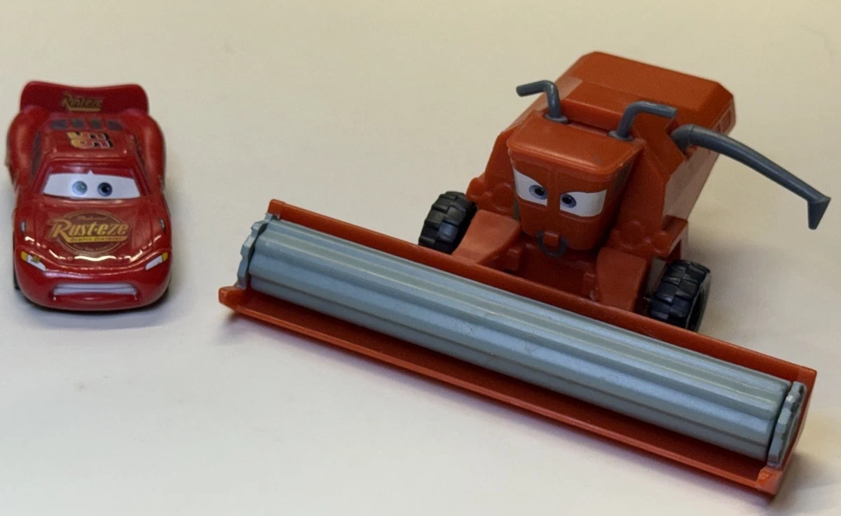Cosechadora De Juguete Franck Cars – Modelo De Metal De 13 Cm Con Ruedas Móviles, Regalo Para Niños De 3+ Años, Inspirada En El Mundo Agrícola