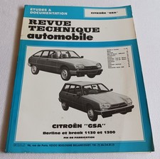 Revue technique Citroen GSA