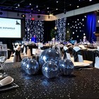 12" Blue Disco Ball Glass Tiles for Wedding Dance Floor DJ Stage Club Event — photo 7