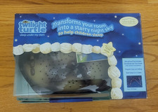Cloud B Twilight Turtle Night Light Green Blue Amber Batteries included