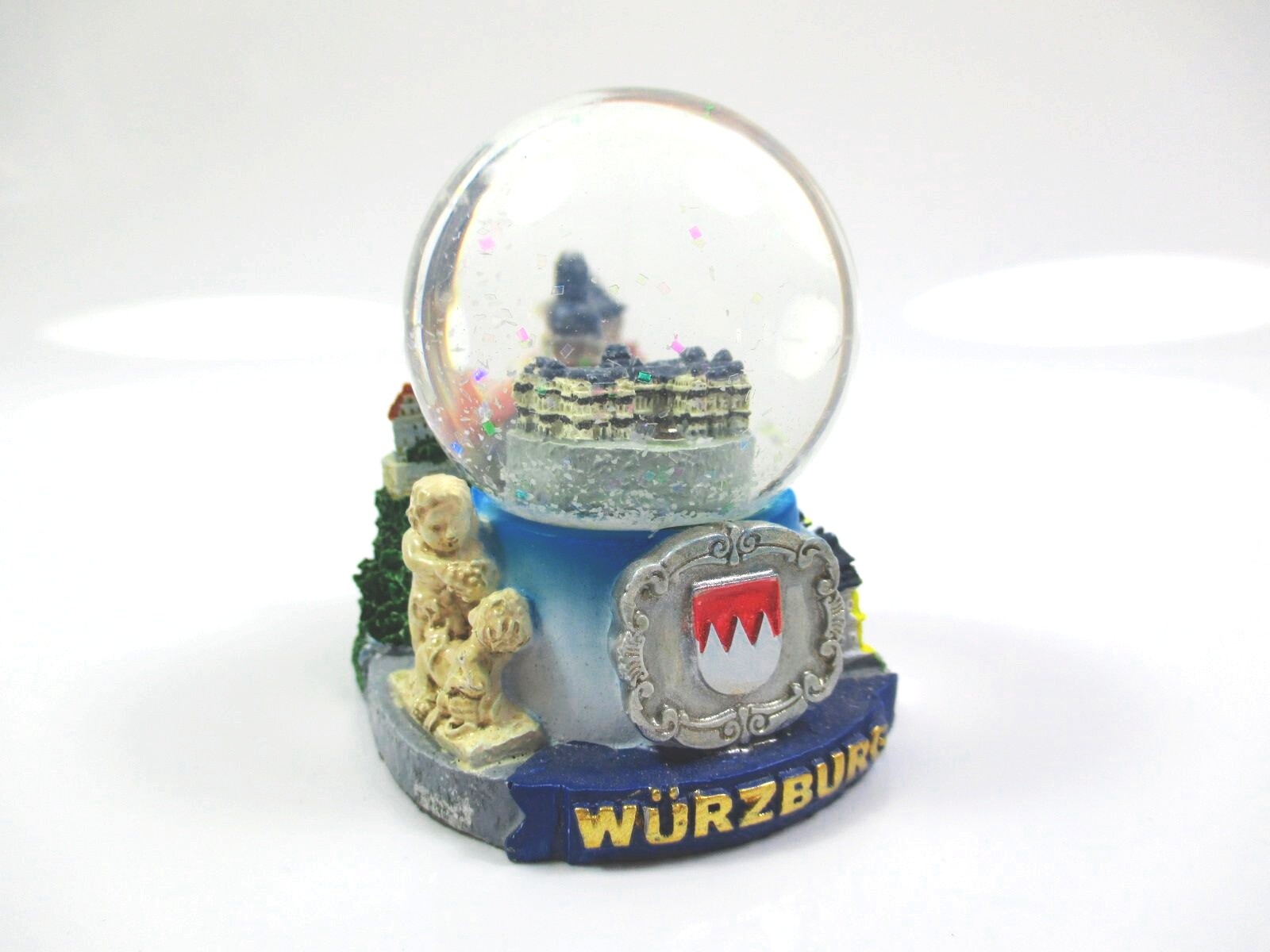 Würzburg Fortress Snow Globe Snowglobe 4.5 cm Germany Souvenir