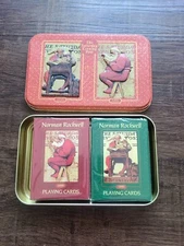 Vintage Playing Cards SATURDAY EVENING POST Holiday Theam -1997-NEW Cards