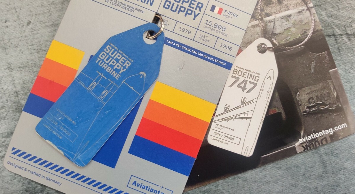 スーパーグッピー Aviationtag 青色 SUPER_GUPPY_Blue_grande.jpg?v=