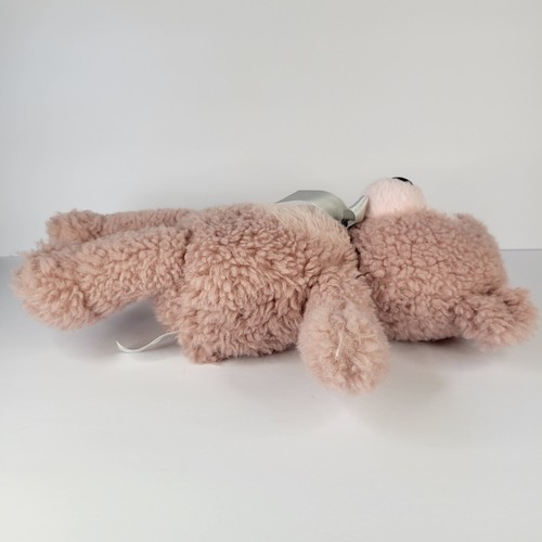 Kellytoy rosa Sherpa Fleece flauschiger Teddybär Plüschtier Stofftier Spielzeug 12 Zoll grau - Bild 10 von 12