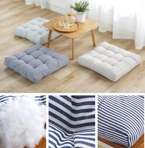 Garden Patio Seat Cushion Round Chair Pad Home Floor Cushion Pad Throw Pillows - Bild 12 von 28