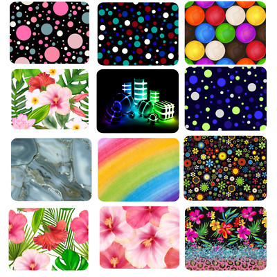 Colorful Mouse Pad 9x7 Computer Desk Mat Floral Abstract Office Home Decor Gift