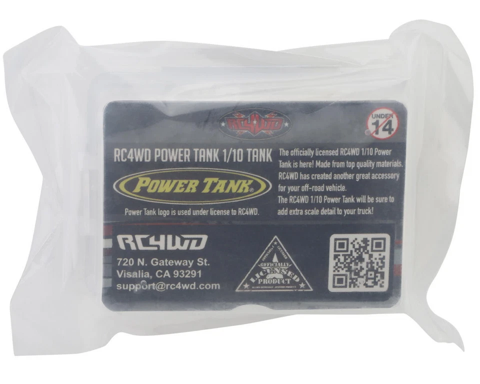 RC4WD Power Tank 1/10 Aluminum Scale Air Tank (Blue) [RC4ZS0279] - Image 2 of 4