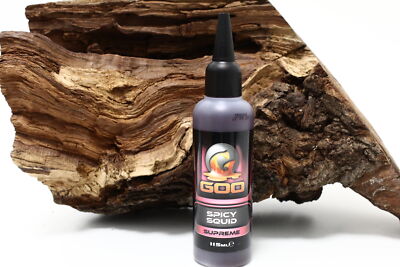 Korda Goo Flüssigattraktor Spicy Squid Supreme Bait Dip Liquid Booster