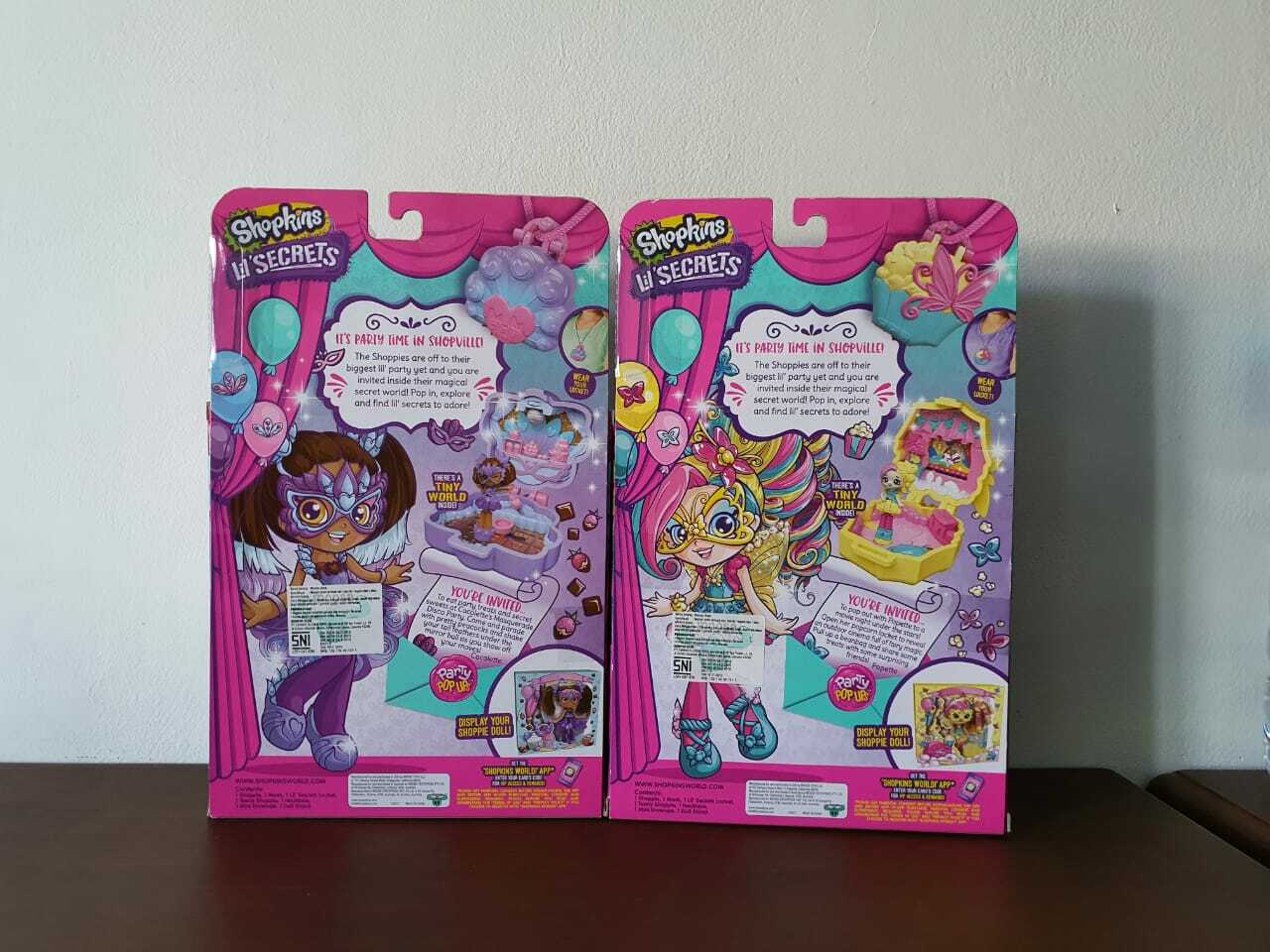 Already Hard to Find! Shopkins Shoppies Doll Party Pop Up Cocolette And Popette