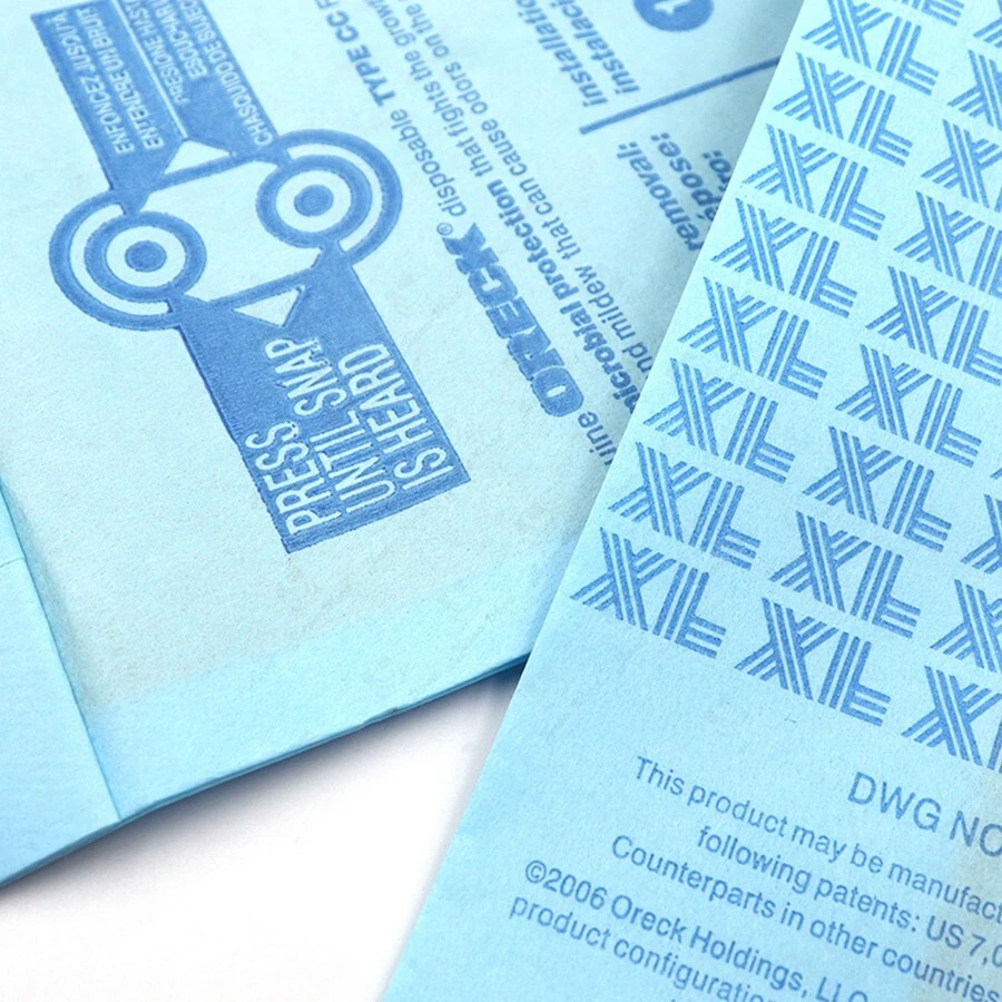 Bolsas de filtro de alta densidad originales Oreck tipo montantes CCPK8 paquete de 8 Foto 2 de 4