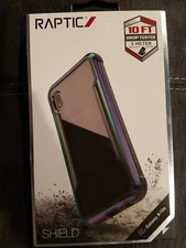 Raptic Shield Cell Phone Case For Galaxy A10e NEW 10ft Drop Tested Iridescent 