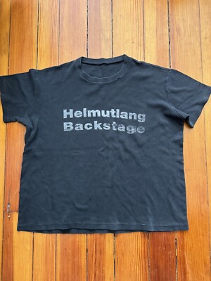 helmut lang vintage Fashion Backstage 90's T-shirt | eBay helmut lang vintage Fashion Backstage 90's T-shirt | eBay