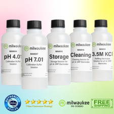 Milwaukee PH-COMBO Starter Solution Kit for pH and ORP Meters