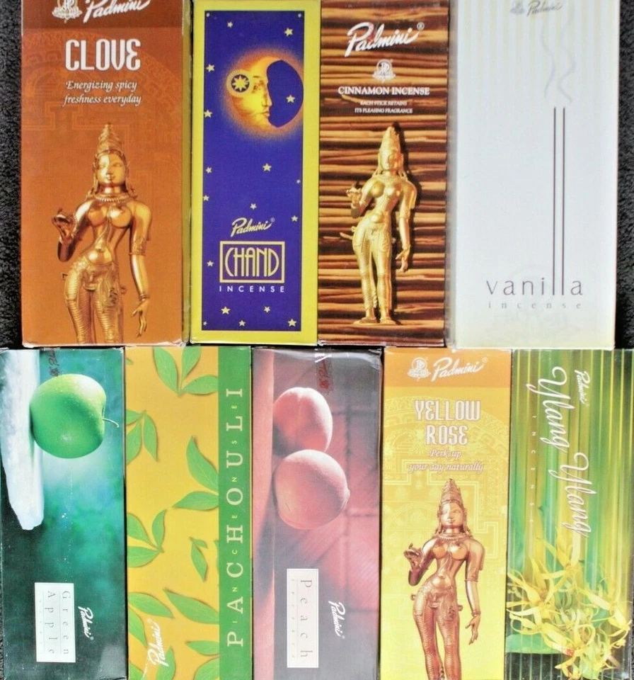 20-200 Sticks PADMINI Incense 10 SCENTS MIX Bulk HEX Home Cleansing Fruit Floral - Image 3 of 4