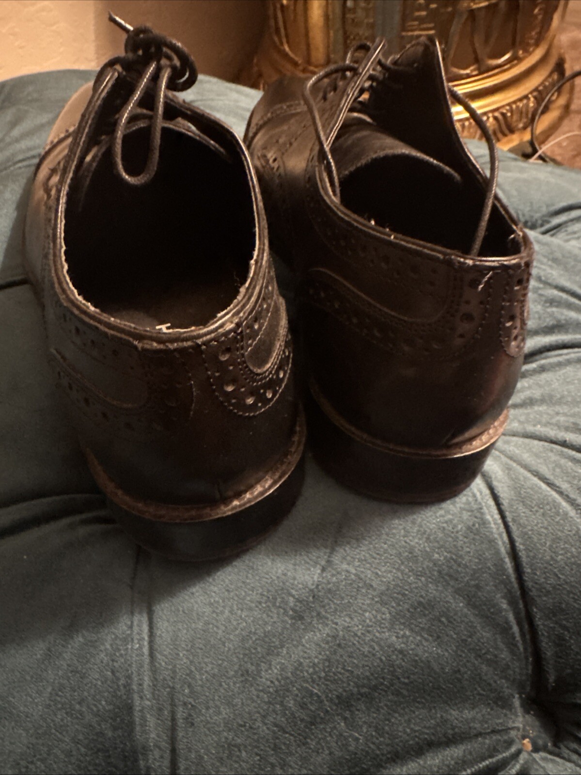 SAOLA Scarpe eleganti uomo Nunn Bush 12M nere Oxford pelle stringate comode Gell