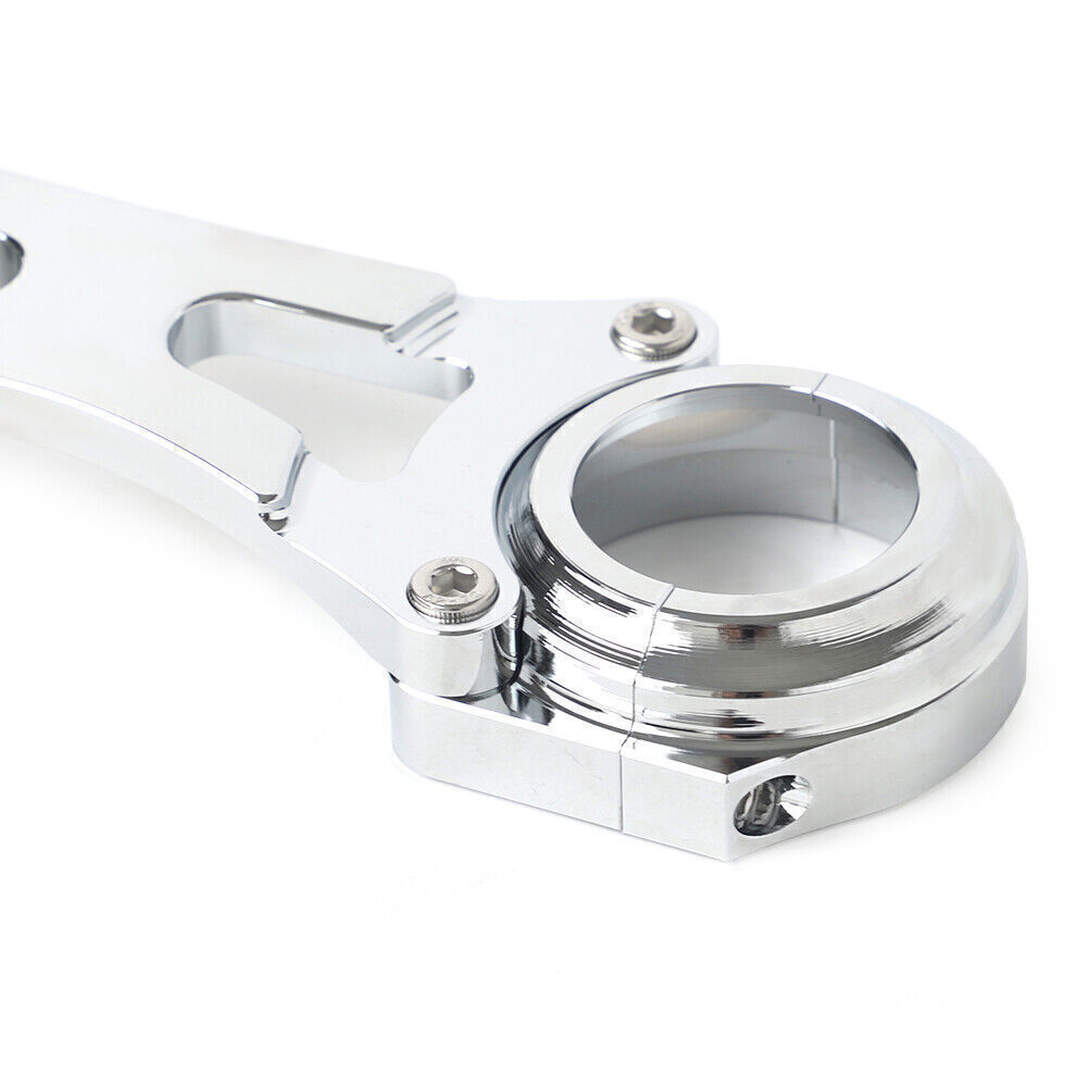 Chrome 49mm Fork Brace For Harley Dyna Super Glide FXD FXDB FXDL FXDF 2007-2017