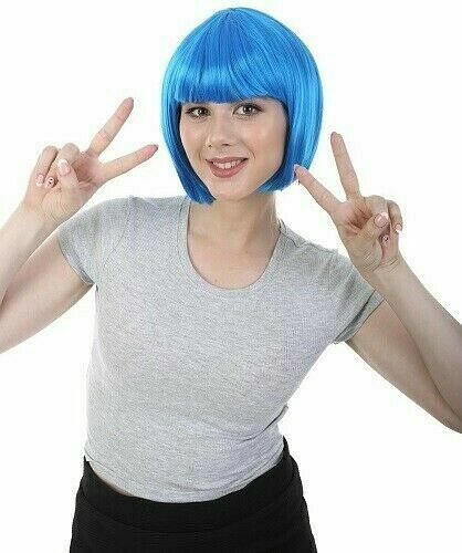 Parrucca Rapunzel Biondo Chiaro - Per Carnevale E Halloween, Lunghezza 40cm - Foto 4