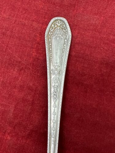 Hampton Court Community Plate 1926 Flatware Silverplate Wreath ONEIDA Soup Spoon - Picture 7 of 10
