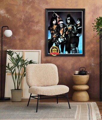 KISS - U.S. Tour 1976 - Restored - Metal Sign 11 x 14 | eBay