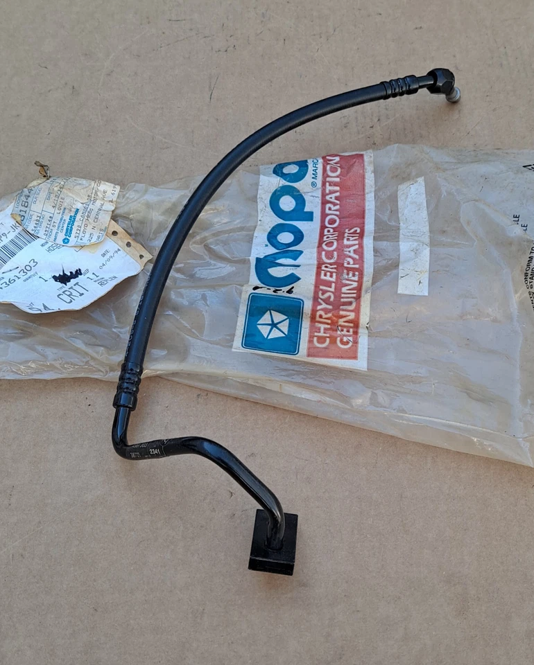 Dodge B150 B250 B350 1988 1989 furgoneta nuevo MoPar auxiliar aire acondicionado líquido a línea de unidad trasera Foto 2 de 3