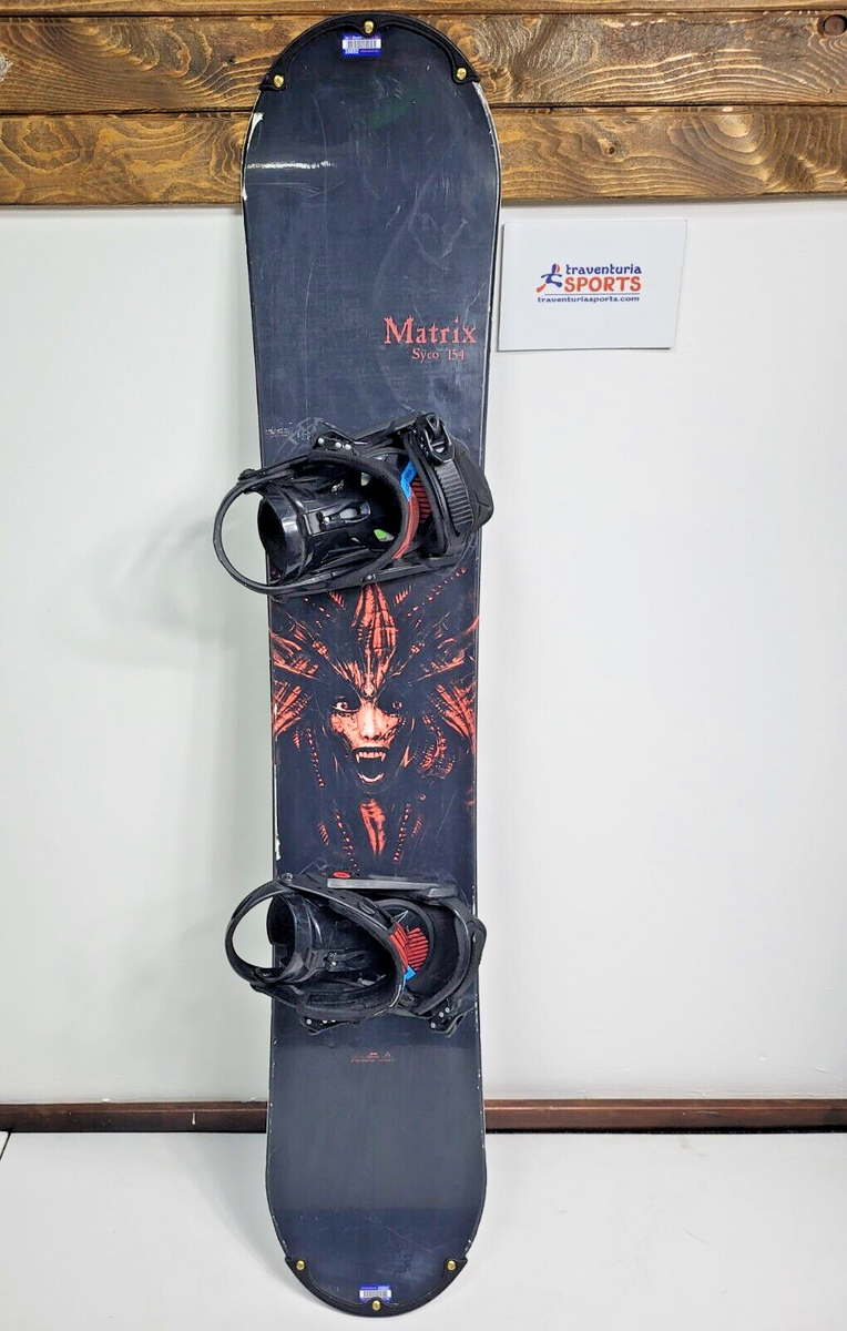 Matrix Syco 154 cm Snowboard + Elan Size M Bindings Adventure