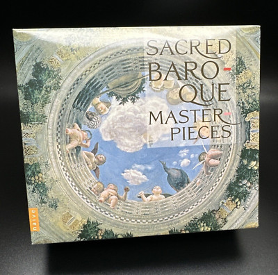 Sacred Baroque Masterpieces Bach Monteverdi [Naive 6 CD Box Set] SEALED