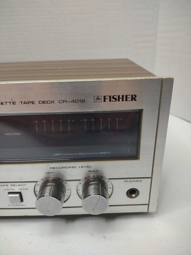 Vintage Fisher CR-4012 Stereo Cassette Tape Deck Read - Picture 6 of 24